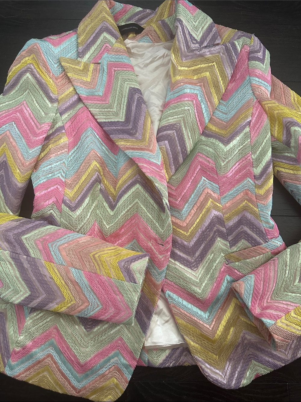 Les Bourdelles des garçons pastel tailored blazer